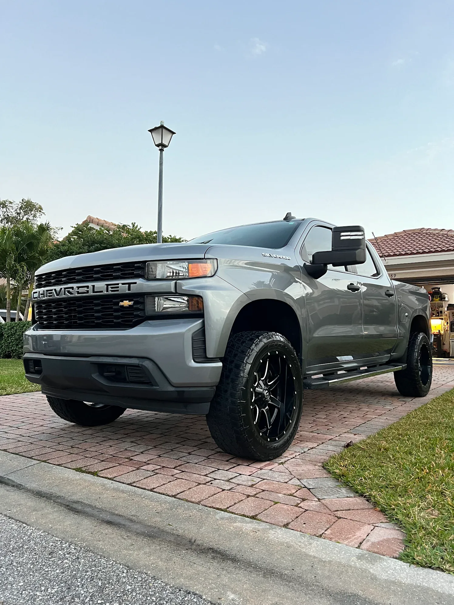 Lifted Chevy Silverado full exterior detail